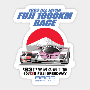 1983 FUJI 1000KM Sticker